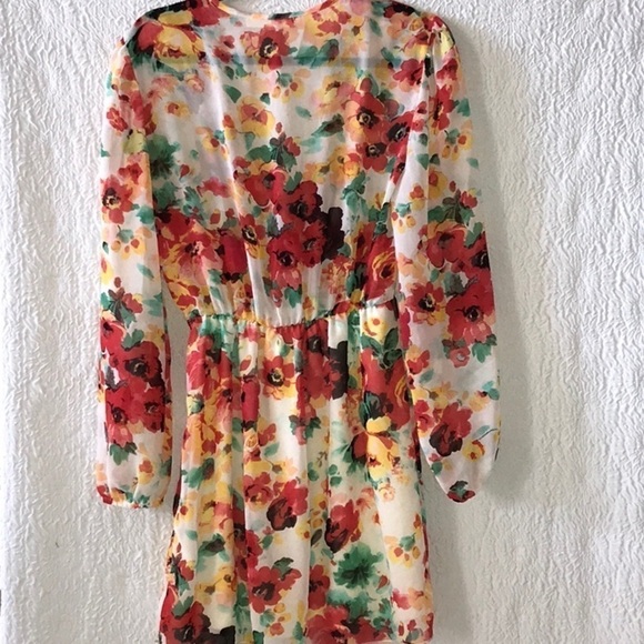 Liberty Love Floral Long Sleeve Mini Dress - Picture 5 of 11